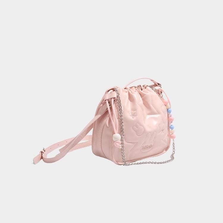 Mini Bucket Lucky Pouch Chain Shoulder Bag