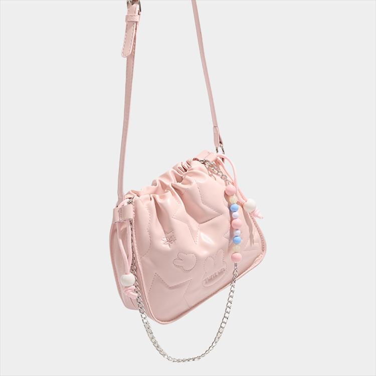 Mini Bucket Lucky Pouch Chain Shoulder Bag