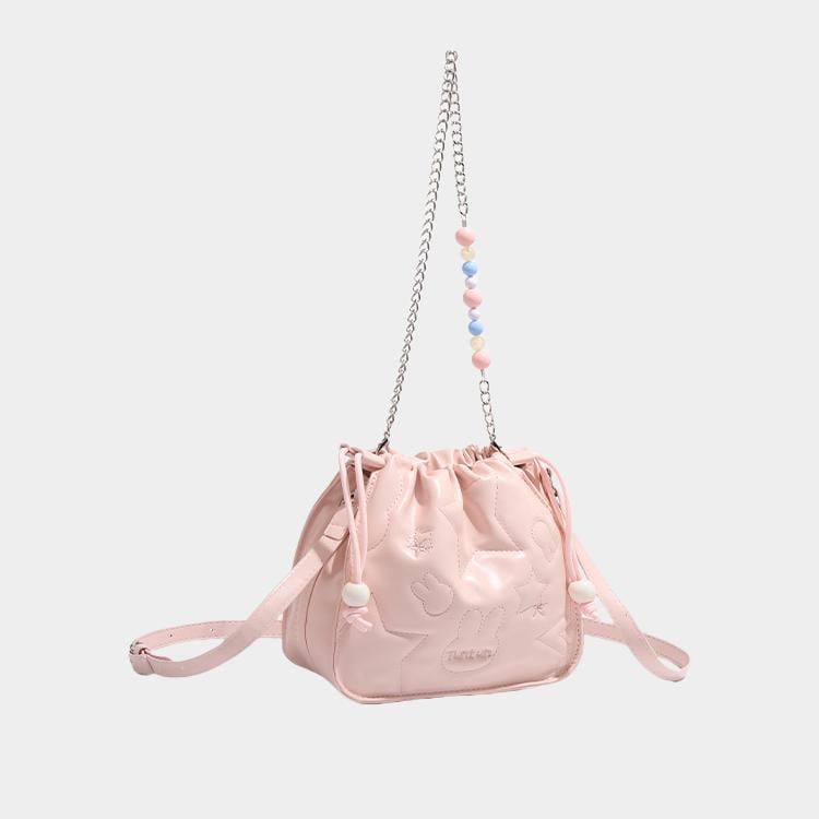 Mini Bucket Lucky Pouch Chain Shoulder Bag